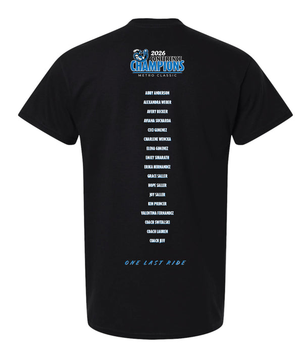 TMT- Girls Tennis Three-Peat Conference Champions 2026 Tee