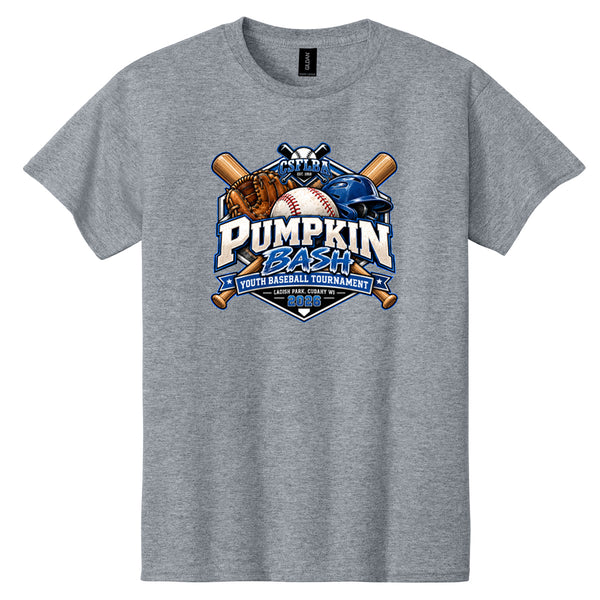 CSFLBA- Adult Pumpkin Bash 2026 Baseball Tee