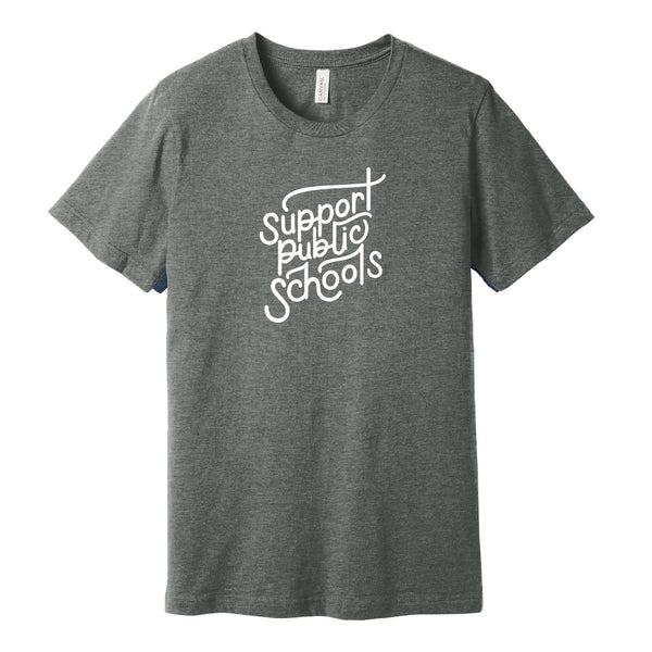 MFO - Support Local Schools Unisex Tee - Grey