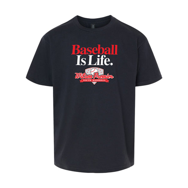 WP-Baseball Is Life YOUTH Red