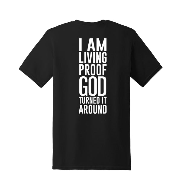 CB-BUT GOD BLACK TEE