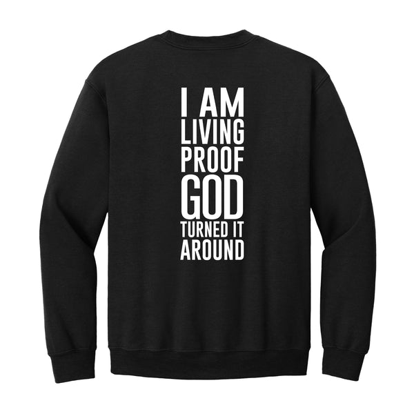 CB-BUT GOD BLACK SWEATSHIRT