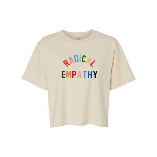 MHG - Radical Empathy Cream Boxy Tee