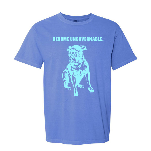 JP-BECOME UNGOVERNABLE Blue Comfort Color