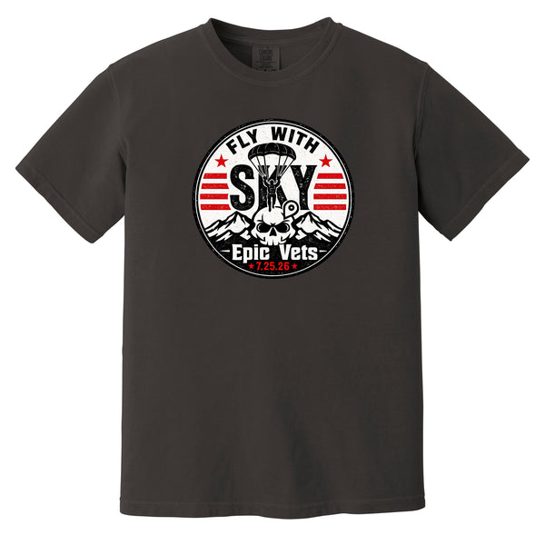 VET- Fly With Sky Pepper Tee