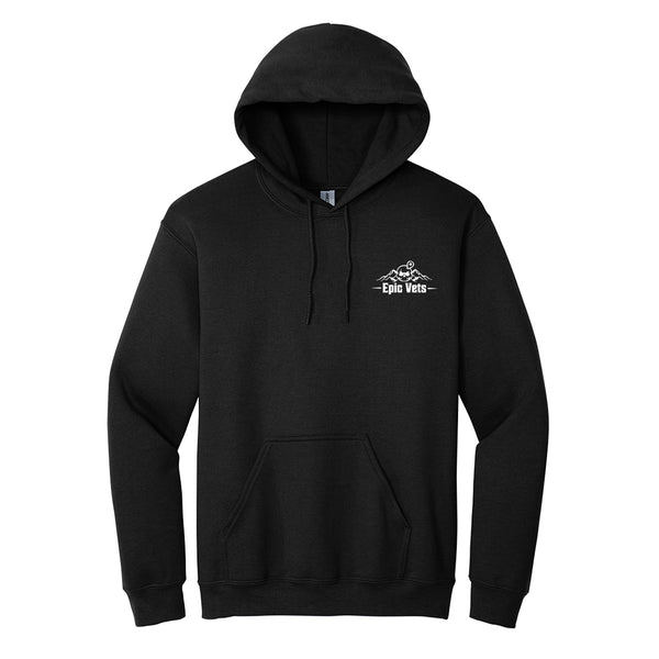 VET-F*ck Being Normal Black Hoodie