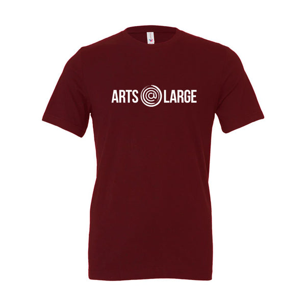 A@L- Arts@Large Maroon Tee