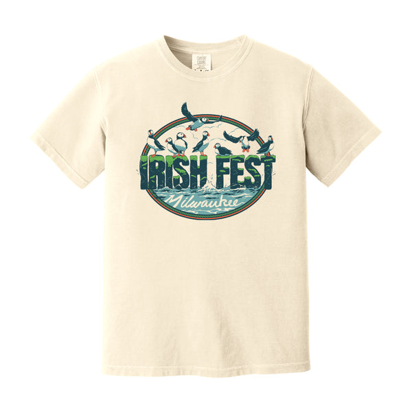 IrishFest-Oval Puffin Tee
