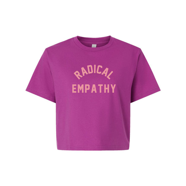MHG - Radical Empathy Pink Boxy Tee