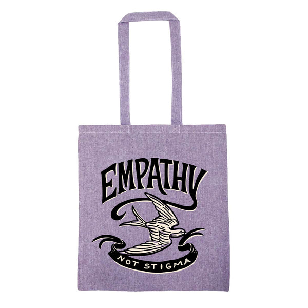 SC - Empathy Not Stigma Purple Tote