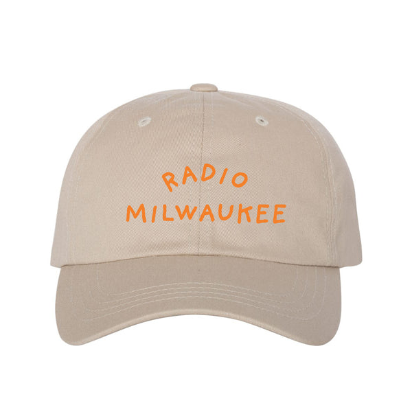 RADIOMKE- Type Hat Stone and Orange