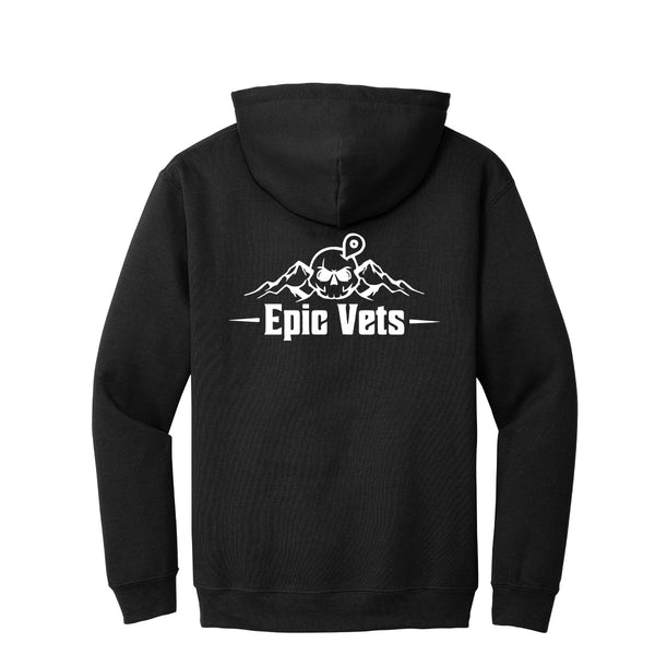 VET-Epic Vets Was Here Black Hoodie