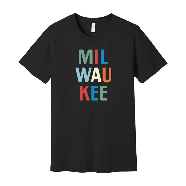VISIT - MKE STACK COLOR T-SHIRT