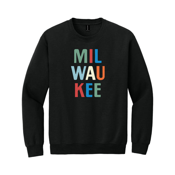 VISIT - MKE STACK COLOR SWEATSHIRT