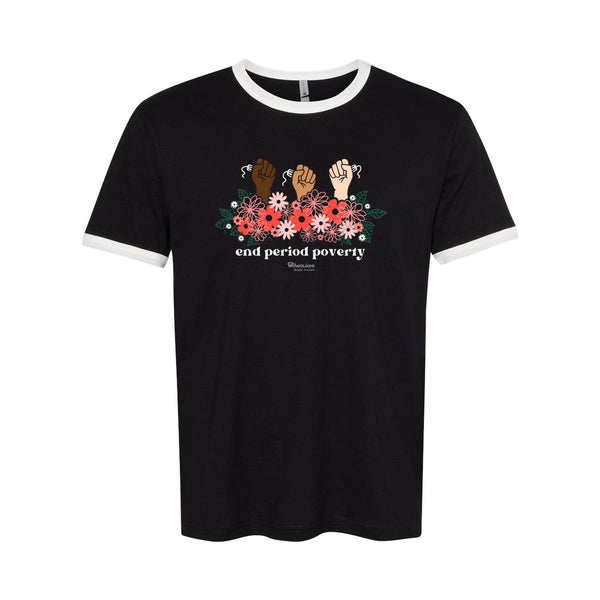 MDM-End Period Poverty Ringer T-Shirt