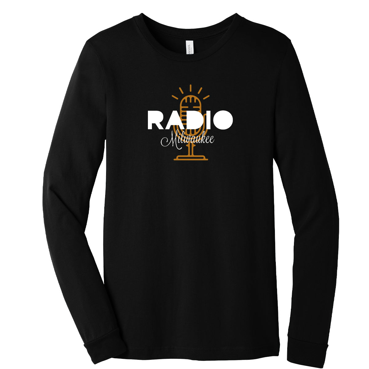 Microphone Merch RADIOMKE- Microphone Long Sleeve – MILWAUKEE MERCH