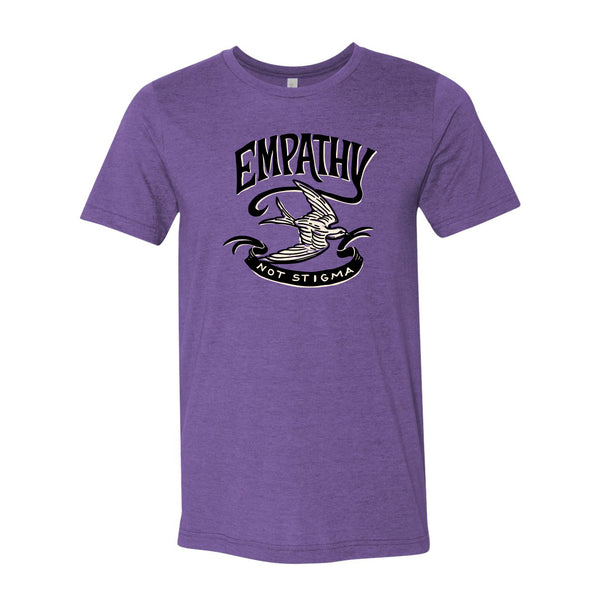 SC - Empathy Not Stigma Purple Tee