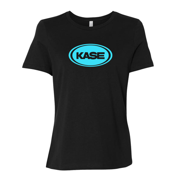 KASE - WOMEN'S TEAL LOGO T-SHIRT